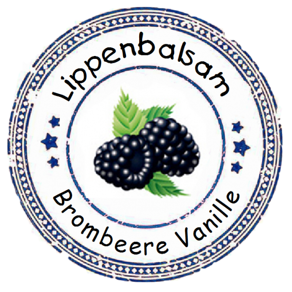 Lippenbalsam Brombeer Vanille